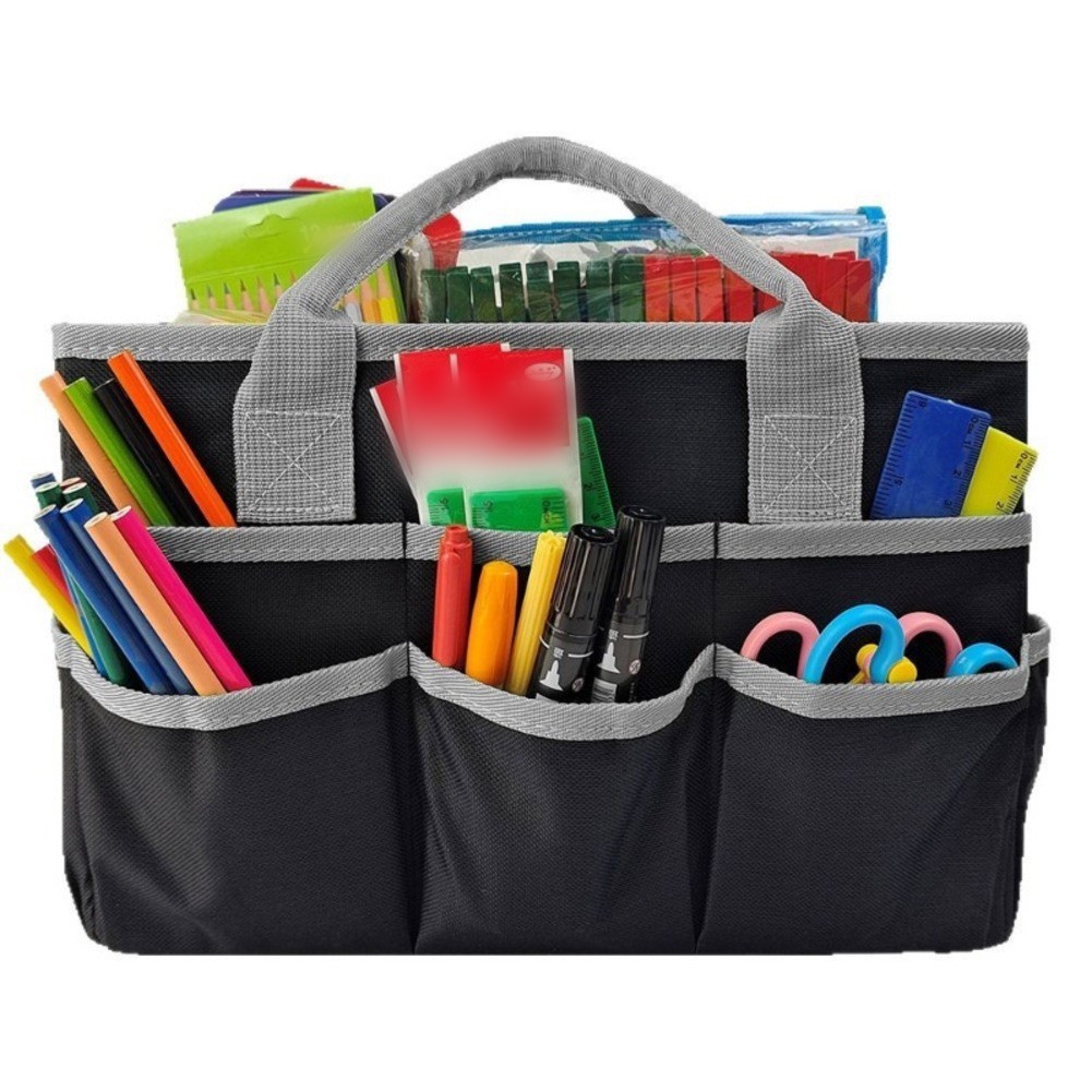 Compact storage tote for gardening tools fits all essential outdoor equipment thumbnail 6
