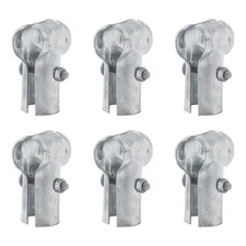 Vivida End Rail Clamps 1-3/8 X 1-3/8, End Rail T Clamps Chain Link Fence Fitting