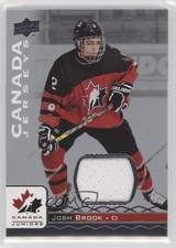 2017 Upper Deck Team Canada Juniors Canada Jerseys Josh Brook #46 0a1