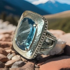 Brighton Ring Your True Color PEACEFUL PRESENCE Size 9 NWT Rare Find!