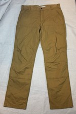 Carhartt Rugged Flex Relaxed Fit Canvas Double Front Utility Work Pants 36 X 34