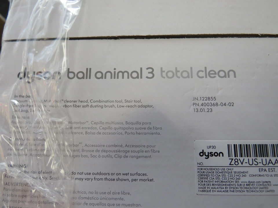 😍  Dyson - Ball Animal 3 Upright Vacuum with 2 accessories - Nickel/Silver - Image 4 of 4