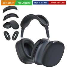 4 in 1 Silicone Case Cover for AirPods Max 2/ AirPods Max Headphones, Anti-Sc...