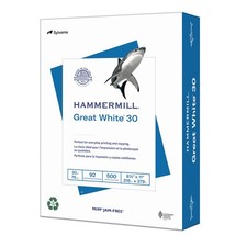 Great White Recycled Printer Paper 8.5x11 500...