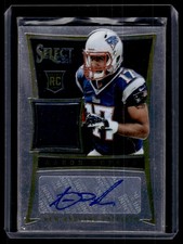 Aaron Dobson 2013 Panini Select Rookie Relic Auto Card /499 #151. rookie card picture