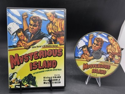 Mysterious Island (DVD)Cpt Harding Fabolous Adventure Jules Verne 15 Chapter Ser