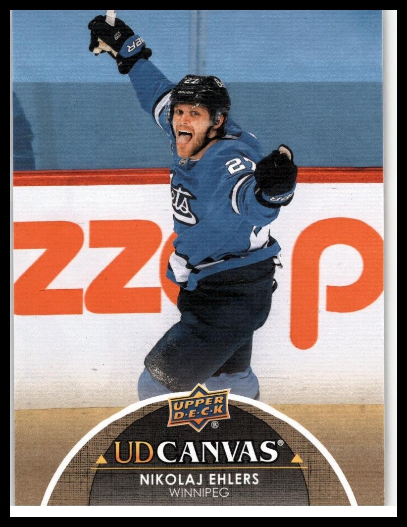 2021-22 Upper Deck #C88 Nikolaj Ehlers UD Canvas