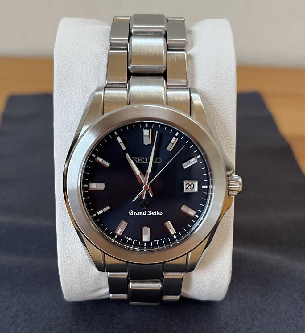 時計 Grand Seiko SBGF021 Grand Seiko SBGF021 Quartz Black Dial 38mm Sapphire Men's Watch