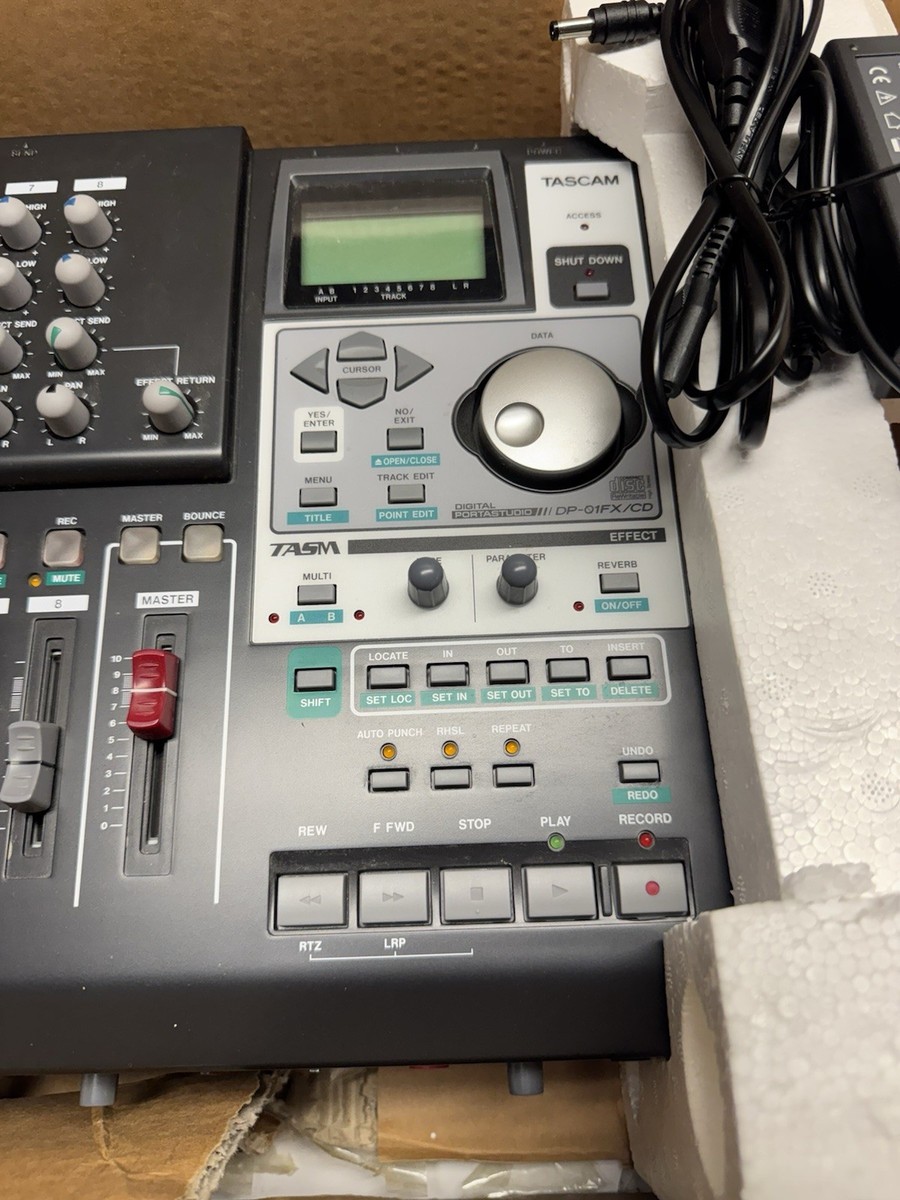 配信機器・PA機器・レコーディング機器 TASCAM portastudio DP01FX DP-01FX | 8-track Digital Portastudio with Effects | TASCAM