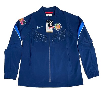 NWT Nike Women s Paris 2024 Olympic Team USA Olympic Jacket DZ3572-492 Size M