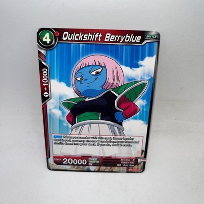Quickshift Berryblue BT6-020 Uncommon Destroyer Kings Dragon Ball Super LP