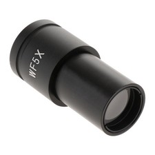 1PC WF5X Widefield Eyepiece for Compound Biological Microscope 23.2mm Black