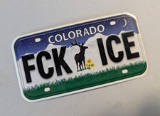 FCK ICE Colorado Sticker