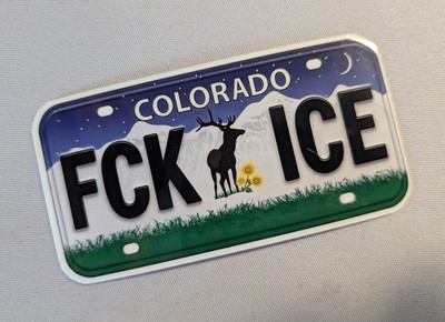 FCK ICE Colorado Sticker