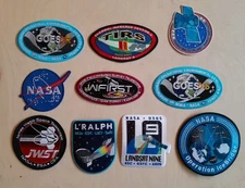 Rare Bundle Joblot Nasa Space Woven Patches Mission