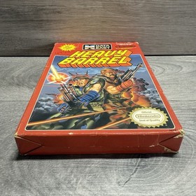 Heavy Barrel NES Game w/ Box (No Manual) Tested Authentic - Nintendo