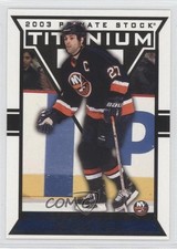 2002-03 Pacific Private Stock Titanium Blue 221/450 Michael Peca #66 0a7