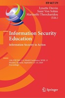 Information Security Education. Information Security In Action Lynette Drevin