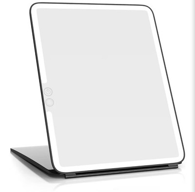 Roopeti Travel Makeup Mirror with Lighting, Folding Portable - NEW In Box!