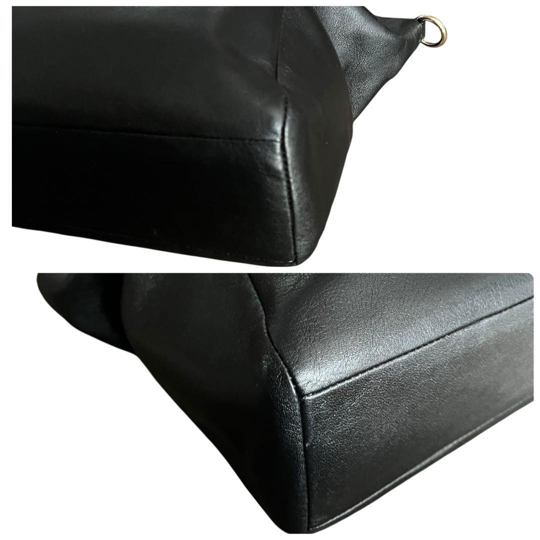 Rare  Item COACH Python Embossed Leather Handbag … - image 10