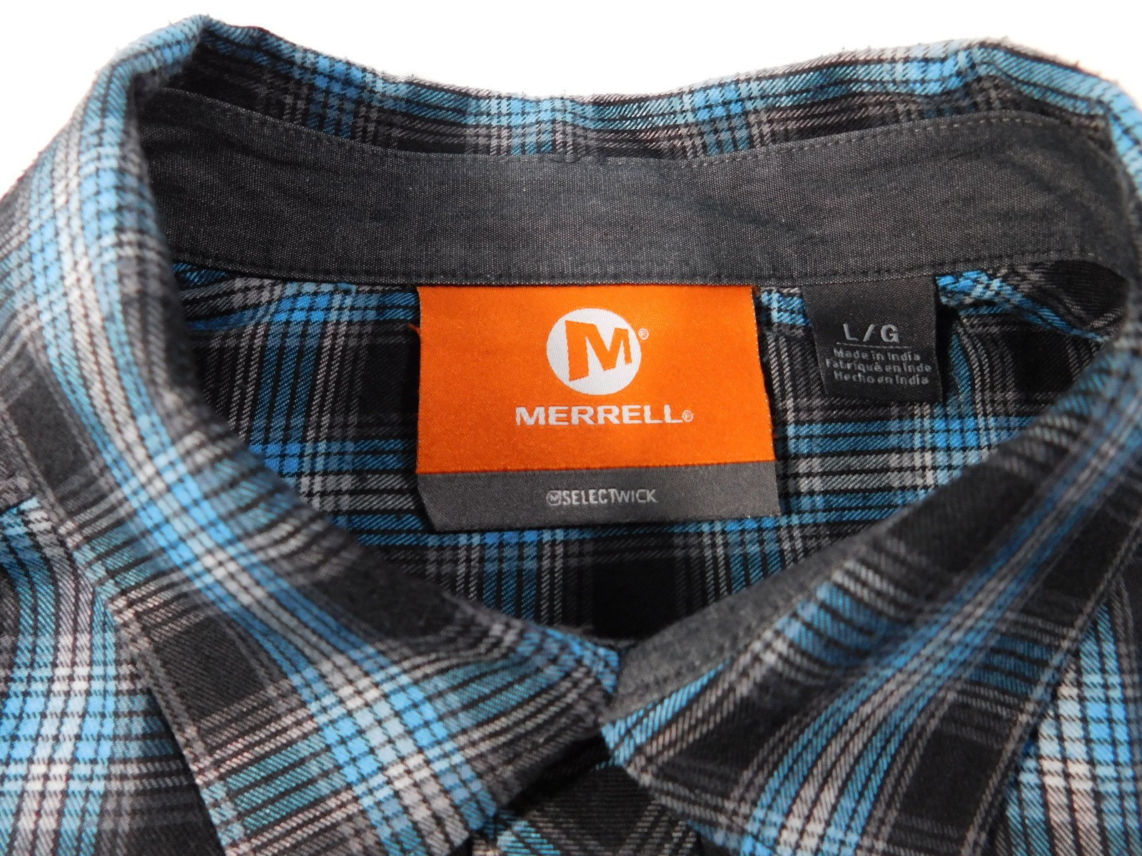 Merrell Selectwick Plaid Flannel Button Down Shir… - image 7