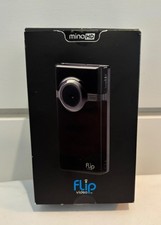 PURE Digital Flip Video MinoHD Camcorder Black BRAND NEW Records DOES NOT CHARGE