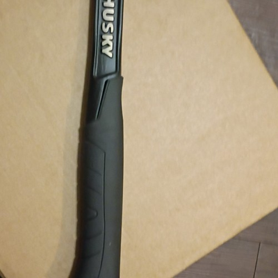 #ad Husky 20 oz Steel Hammer w 14 in Black Rubber Handle 1 Piece MPN 1000051235 $23.02