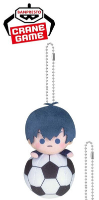 Blue Lock Stofftier Maskottchen Yoichi Isagi Fußball Maskottchen BANPRESTO NEU