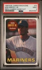 1990 Baseball Cards Magazine #37 Ken Griffey Jr. Repli-Cards Hand Cut PSA 9 MINT