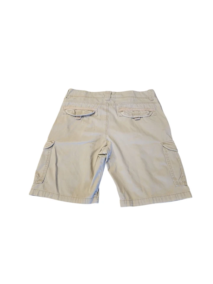 Pantalones Cortos Union Bay Para Hombre Talla 36 Beige Caqui Algodón Y2K Utilitario Carga Palma De Colección Foto 2 de 4