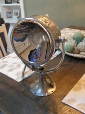 Vintage Portable Light Co. N.Y. Half Mile Ray Chris-Craft Boat Spot Light #433