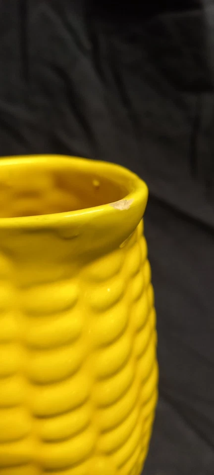 Pichet Carafe Barbotine Epi De Maïs Vallauris + Salière - Photo 4/4