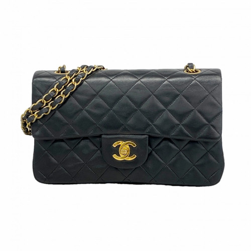 Chanel Matelassé Shoulder Bag, Double Flap, Chain, Lambskin, Black... GZl1jucn