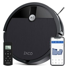 Zaco V4 Max Saugroboter Staubsaugerroboter Bodenpflege Gyronavigation 300ml
