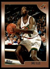 1998-99 Topps Dale Ellis Seattle SuperSonics #197