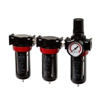 "Druckluft Wasserabscheider Mit Regler 1/2\" Druckminderer Filter"