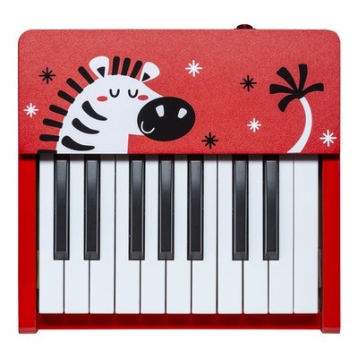 Mini-Piano, 18 Tasten, 8-stimmige Polyphonie, abgerundete Kanten, eingebauter