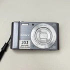 Sony Cyber-Shot DSC-W810 Digital Camera 20.1MP 6x Optical Zoom Auto Focus Sliver