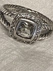 💍 David Yurman Albion Ring 🌿 Prasiolite + Diamonds ✨ Size 8.25 - Retails $795 — photo 3
