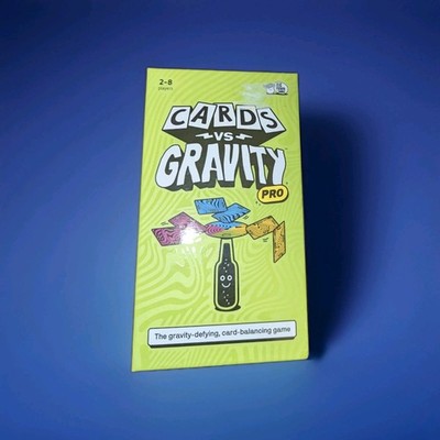 Cards vs. Gravity Pro The Gravity Defying Card Balancing Game 2-8 Players Family