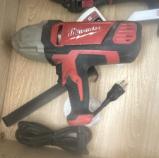 Milwaukee Heavy Duty Corded Electric Impact Wrench Red Black Power Tool