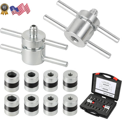 12458 HVAC Process Tube Adapter Kit for 3/16'', 1/4'', 5/16'', 3/8'' Copper Tubin