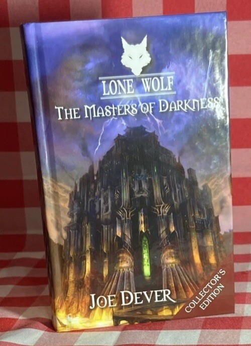 Lone Wolf The Masters Of Darkness Book 12 Hardback Collectors Edition Joe Dever