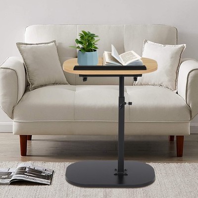C-shaped Side Table Small Coffee Table Height Adjustable Bed Sofa Side Table