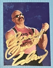 1998 Comic Images “Precious” Paul Ellering Signed Autographed Wrestling Card WWF