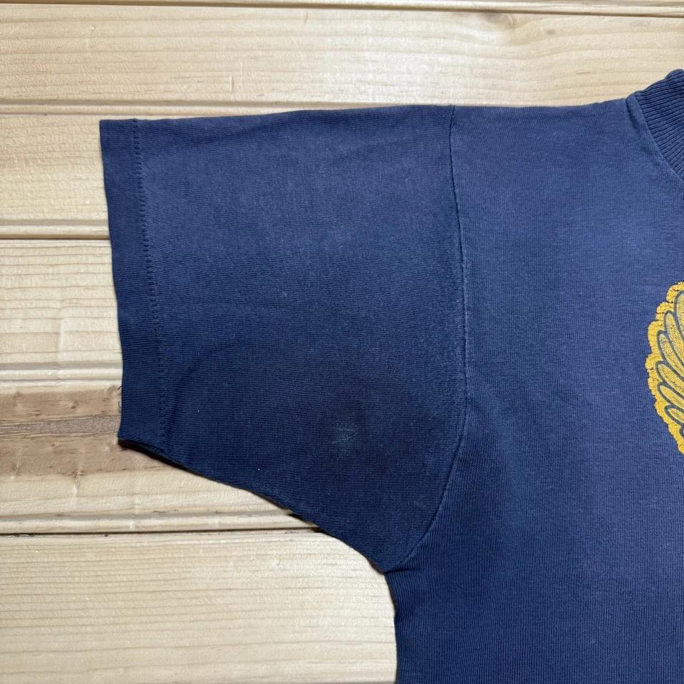 Camisa De Colección Años 70 Harley Davidson Águila Motociclista Logo Babylon Nueva York Talla Pequeña Foto 4 de 4