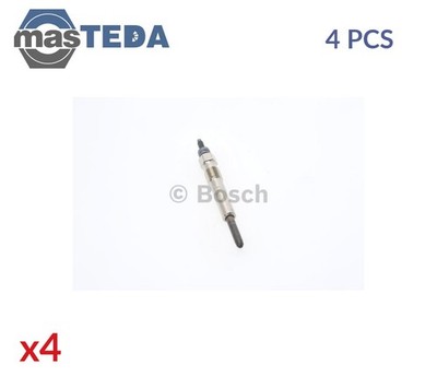 0 250 202 131 GLÜHKERZE GLÜHKERZEN BOSCH 4PCS NEU OE QUALITÄT