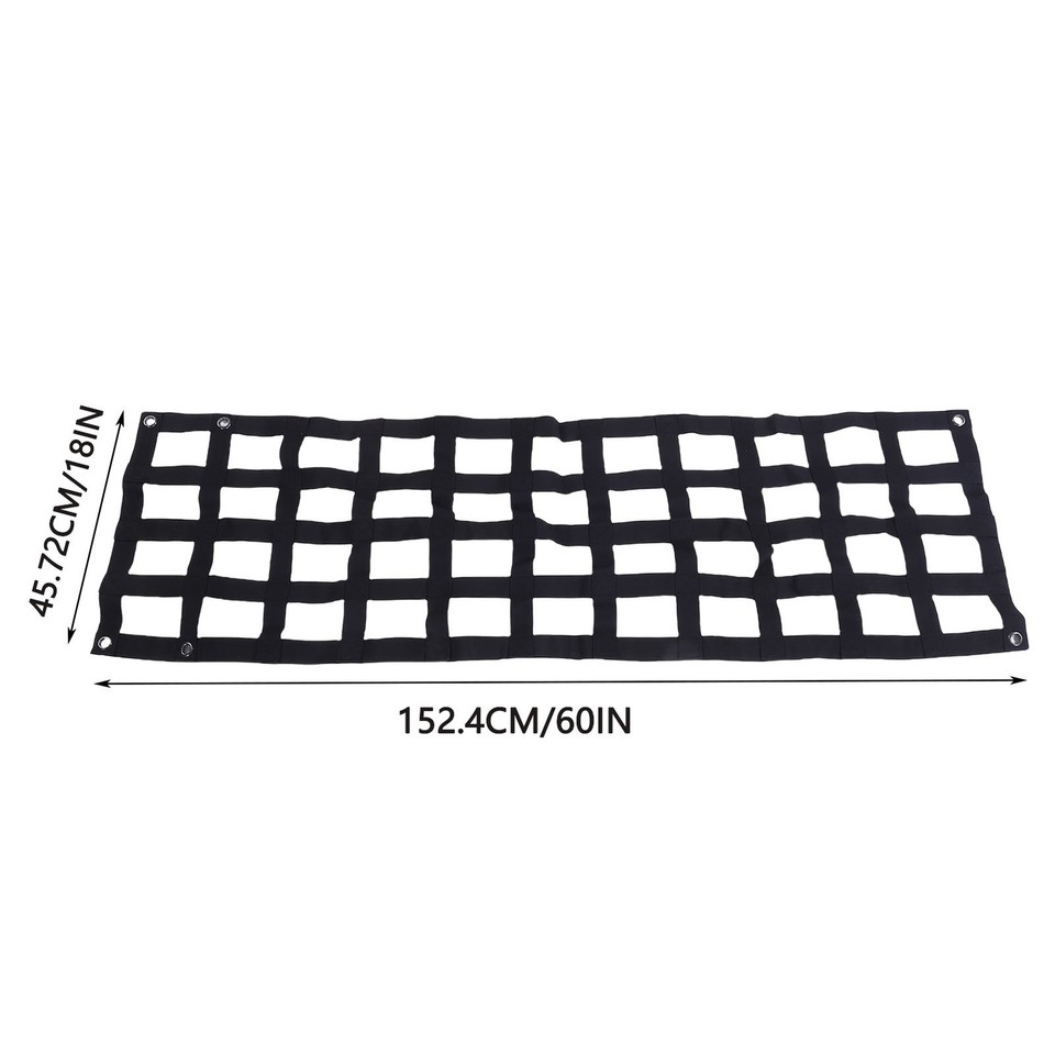 ^Heavy Duty Tailgate Net 60in X 18in Tailgate Mesh Adjustable Truck Bed ...