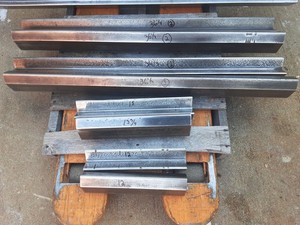 2" wide opening 89 degree 36" 12" L Press Brake Lower Tooling Vee V Forming