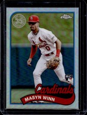 2024 Topps Chrome Masyn Winn 1989 RC Rookie #89CB-17 Cardinals